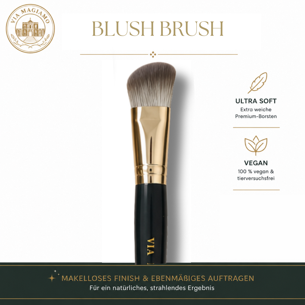 Single Powder Blush Bronzer Brush
